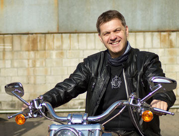 Motorradreinigungsprofi Zoran Madzar ist selbst passionierter Motorradfahrer