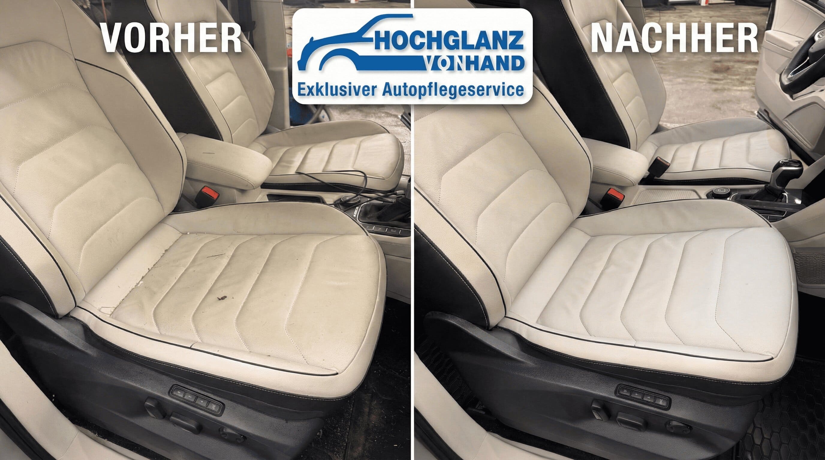 Vorher Nachher Autoinnenreinigung Vorher Nachher Autoinnenreinigung